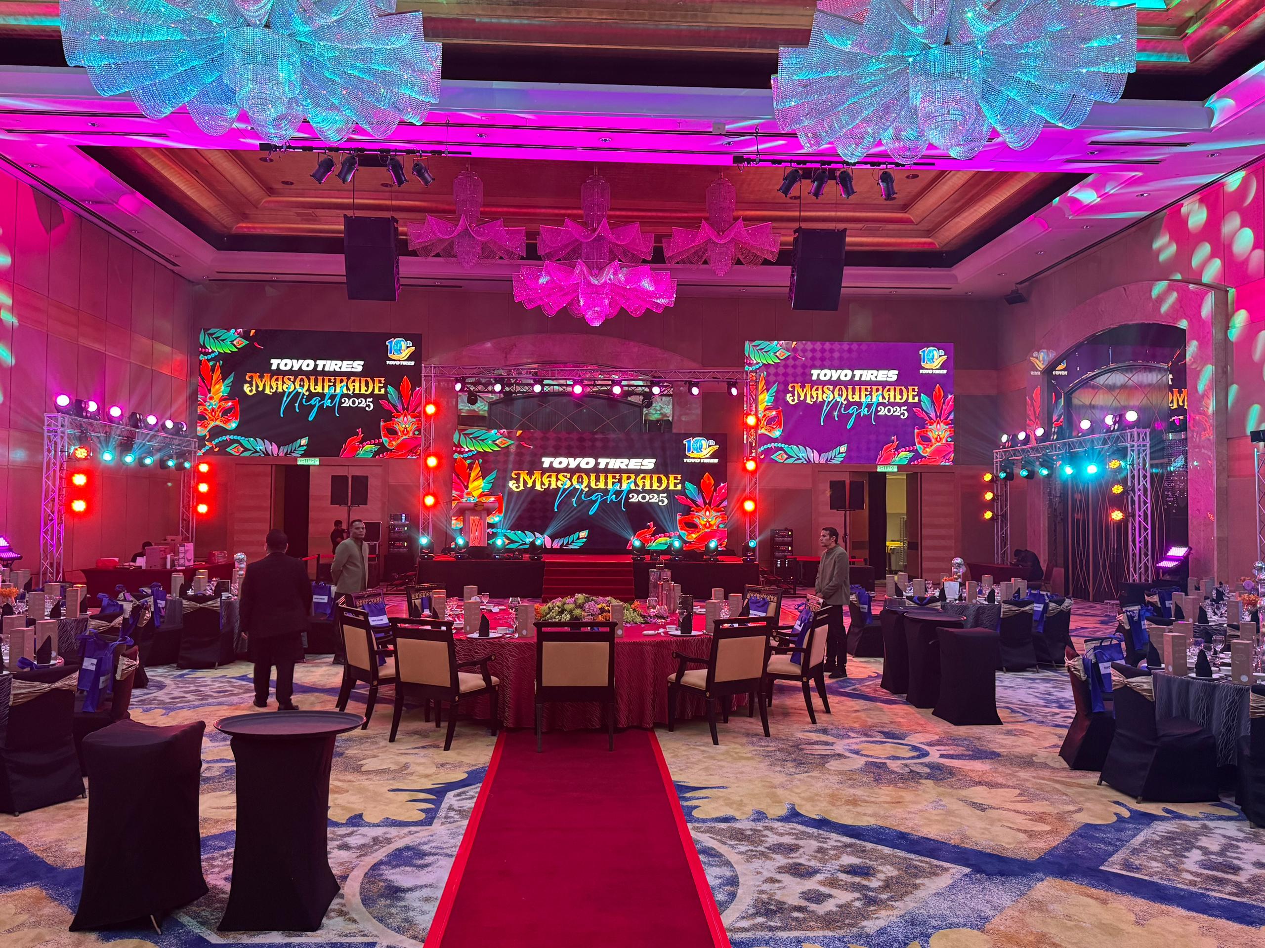 TOYO Tires Malaysia Theme Masquerade Night